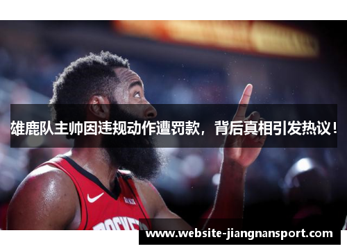 雄鹿队主帅因违规动作遭罚款，背后真相引发热议！